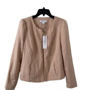 Liz Claiborne Plus | Zip-Up Blazer Jacket